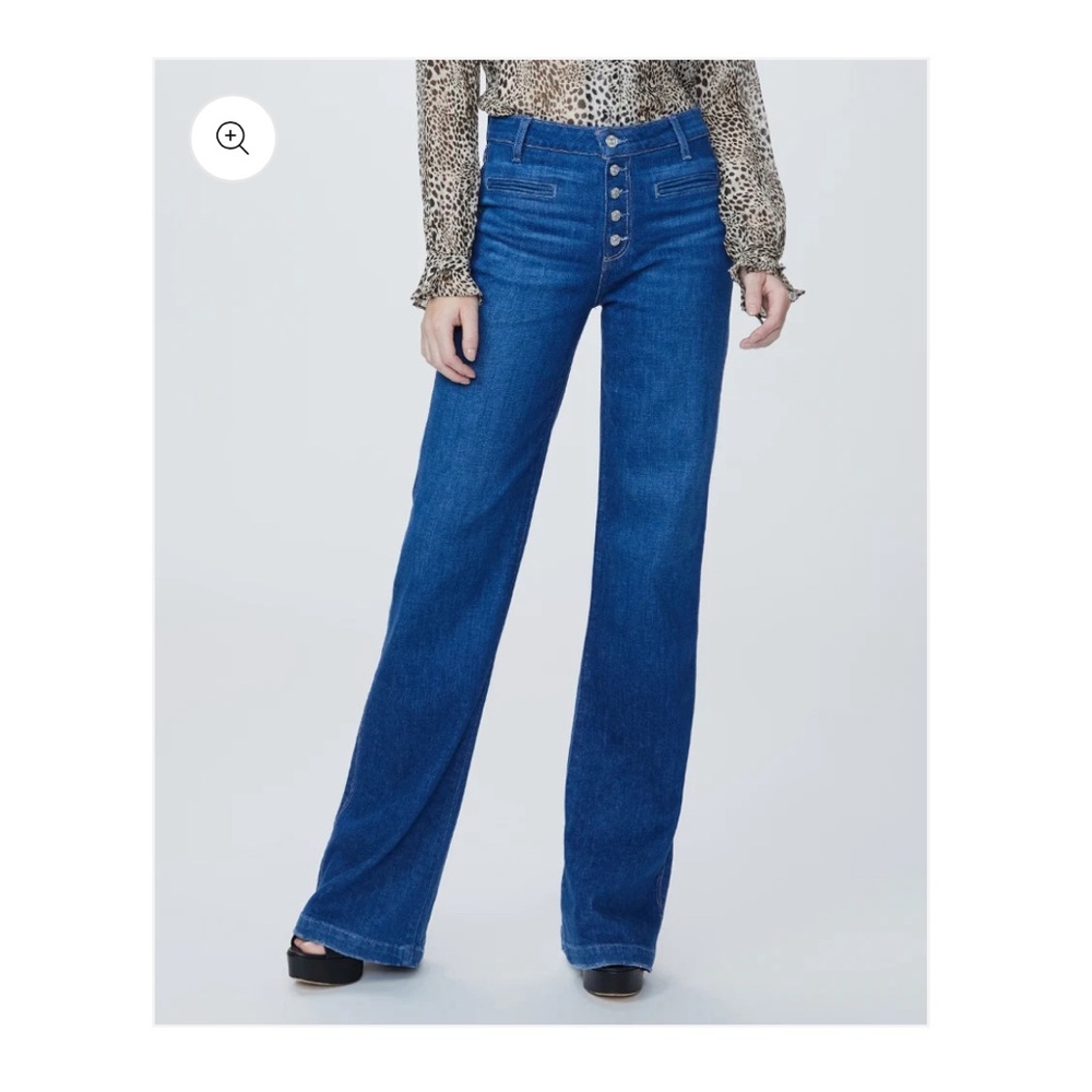PAIGE Denim Leenah-Soraya High Rise Trouser Jean size 26